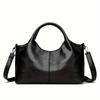 2025 Trendy Handbag, Fashionable Women's Shoulder Bag, Gift for Mom, Casual Crossbody Bag, Versatile Shopping Bag with Zip Closure