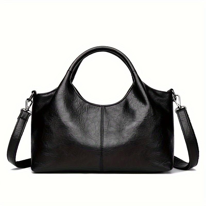 2025 Trendy Handbag, Fashionable Women's Shoulder Bag, Gift for Mom, Casual Crossbody Bag, Versatile Shopping Bag with Zip Closure