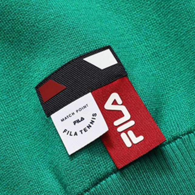 Fila Letter Jacquard Color Block V-Neck Sleeveless Knitted Vest Women tops A11W233404F-ZA