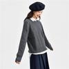 GIORDANO Couple's Thick Retro Cable Knit Crew Neck Pullover Sweater