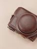 Sony RX100 Series Leather Camera Case - Compatible with RX100M6, RX100 M2, M3, M4, M5A, M5, WX700, HX90 - Black