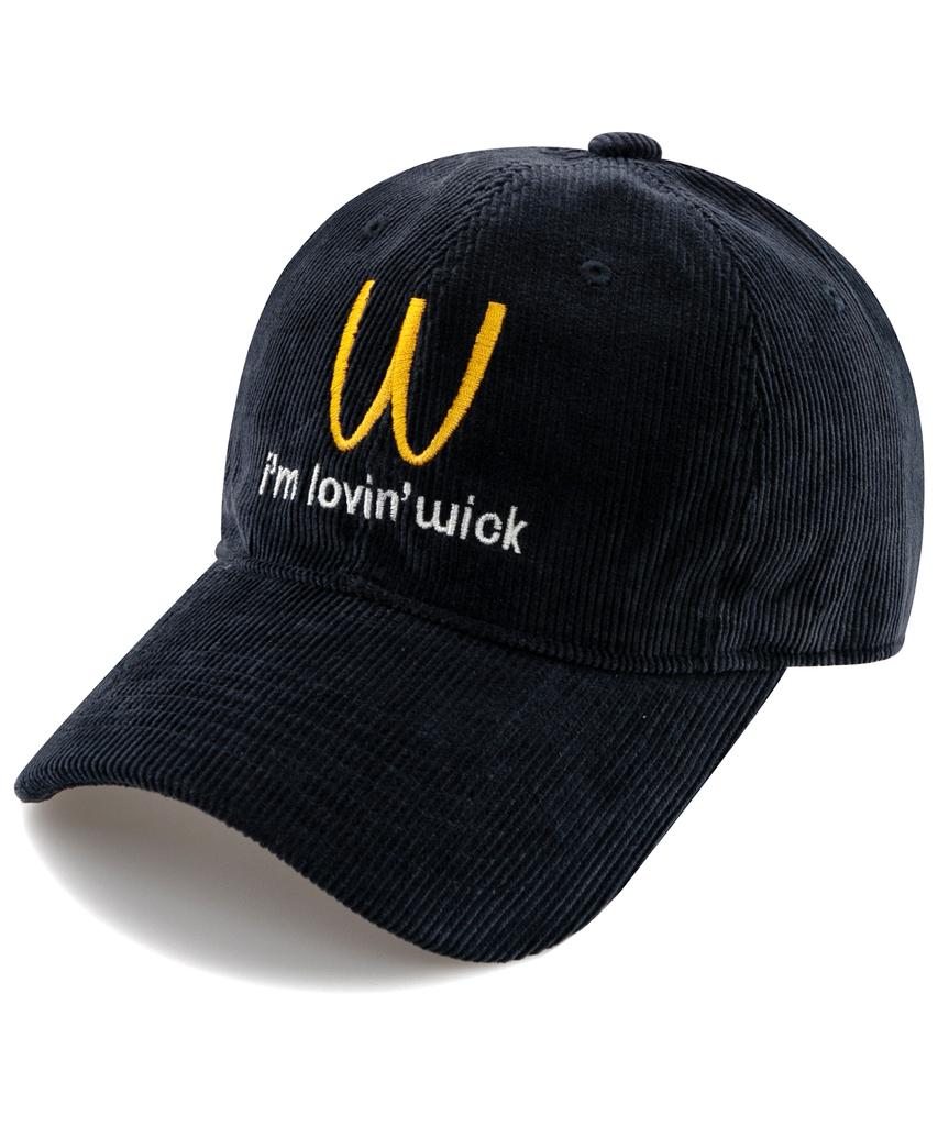 Wig Im Lovin Corduroy Ball Cap - Navy