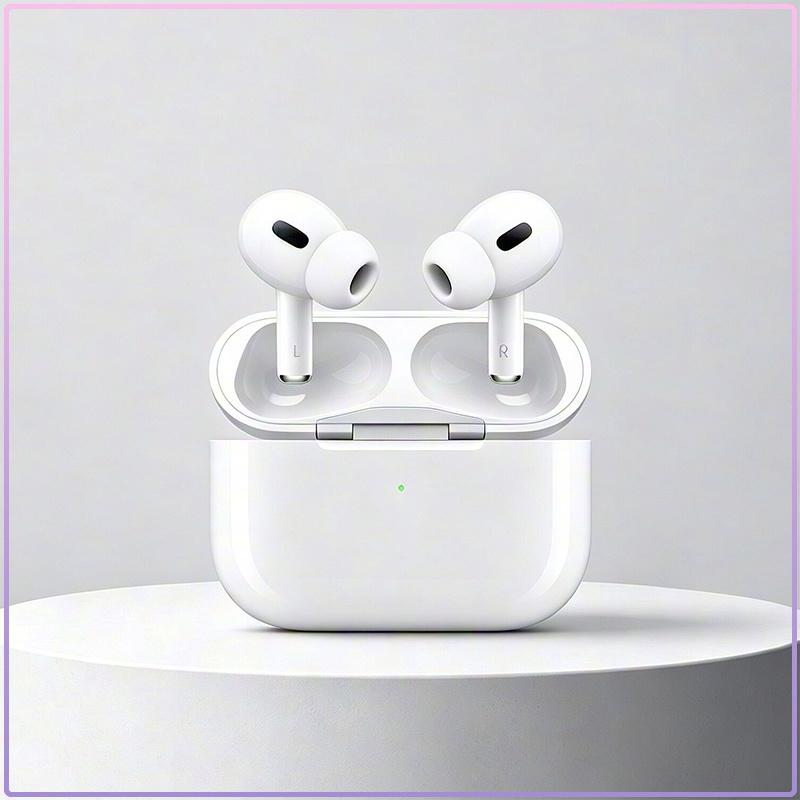 AirPods Pro 2nd Generation Wireless Earbuds 30 Hours Listening Time Touch Control Precision Speaker Holes In Ear Apple Bluetooth Headphones