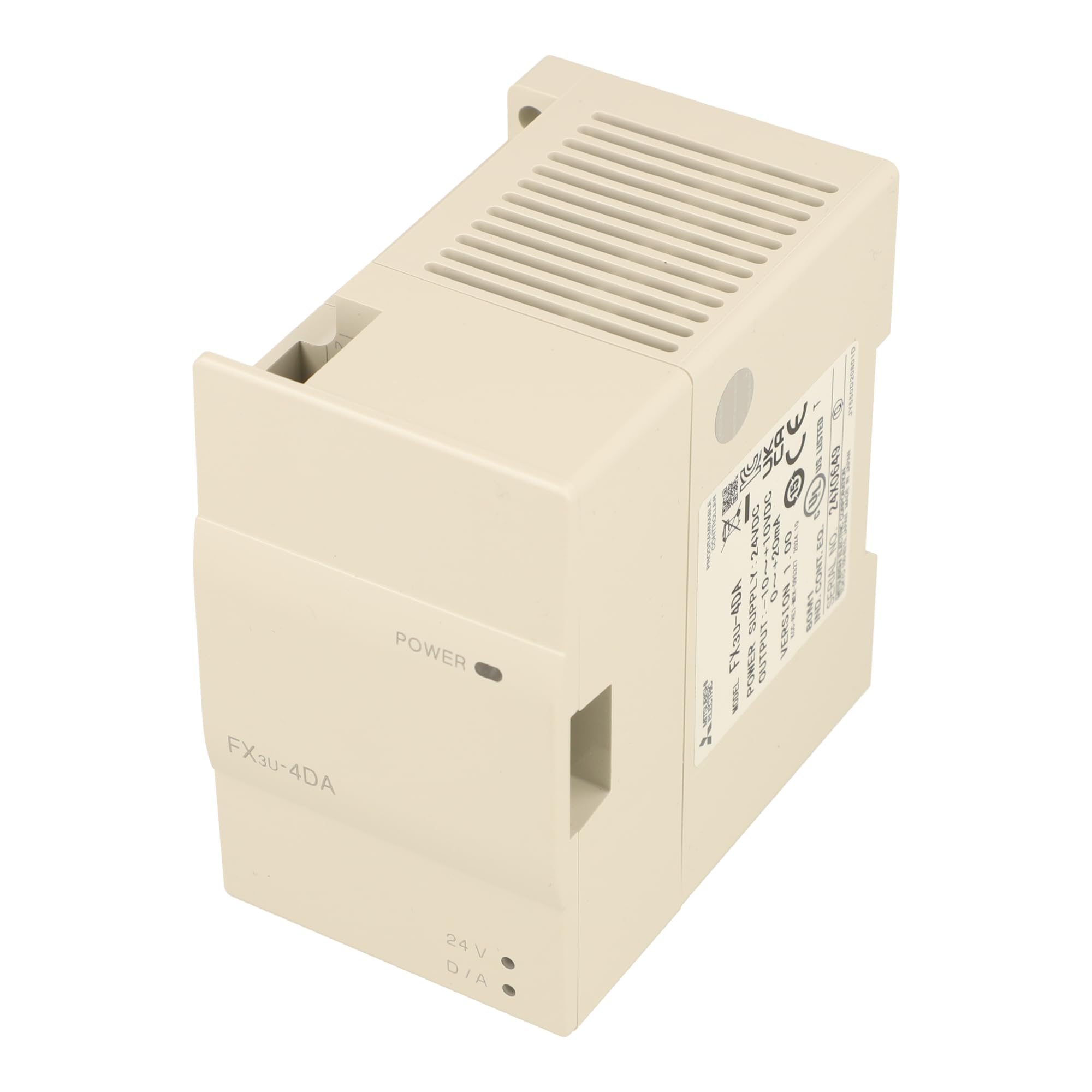 

Mitsubishi Electric FX секвенсорний аналоговий вихідний блок Аналоговий 4-канальний вихід FX3U-4DA