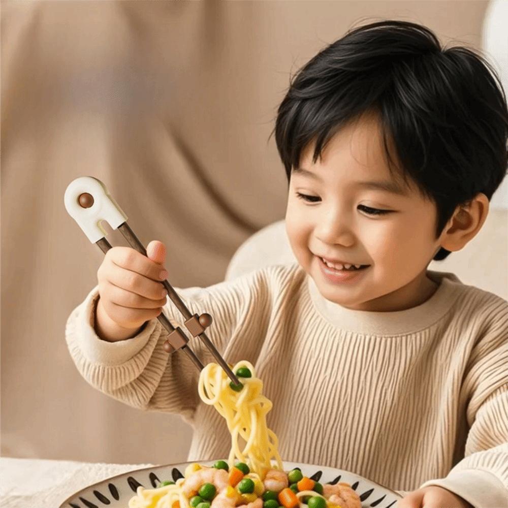 Wood Kid Training Chopstick With Storage Box Chopstick Training Helper  Adult