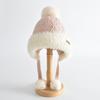 Kids' Knit Pom-Pom Hat: Warm, Windproof, Thickened for Autumn and Winter