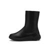 Women S Comfort Daily Fur Half bootS Leona 03