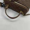 Women's 2025 Trendy Diamond Pattern Chain Handbag - Versatile Box Bag for Shoulder or Crossbody Wear