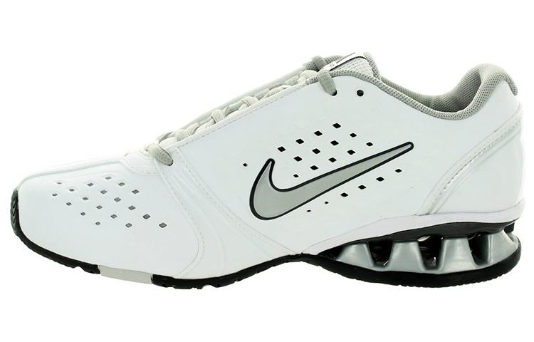 

Nike Reax Rockstar White Metallic Silver Women s 415355-103 39
