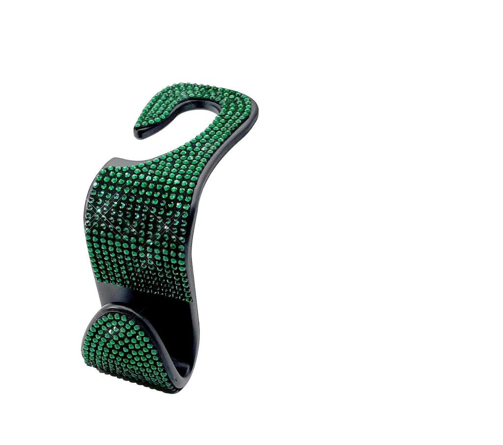 Bling Fahrzeugsitz Kopfstützenhaken Vordersitz, Auto Haken Bling Automobil Kleiderbügel für Geldbörse, Tasche, Handtasche, Lebensmittel, Auto Zubehör