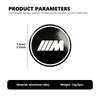 4pcs 56mm Car Aluminum Logo Wheel Center Hub Cap Badge Sticker For BMW M Performance Alpina M3 M5 M6 X1 X3 X4 X5 G20