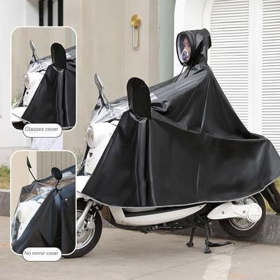 Electric Car Raincoats Men's and Women's Enlarged Rain Masks Full Body Rainstorm Protection by Battery Bicycle Raincoats