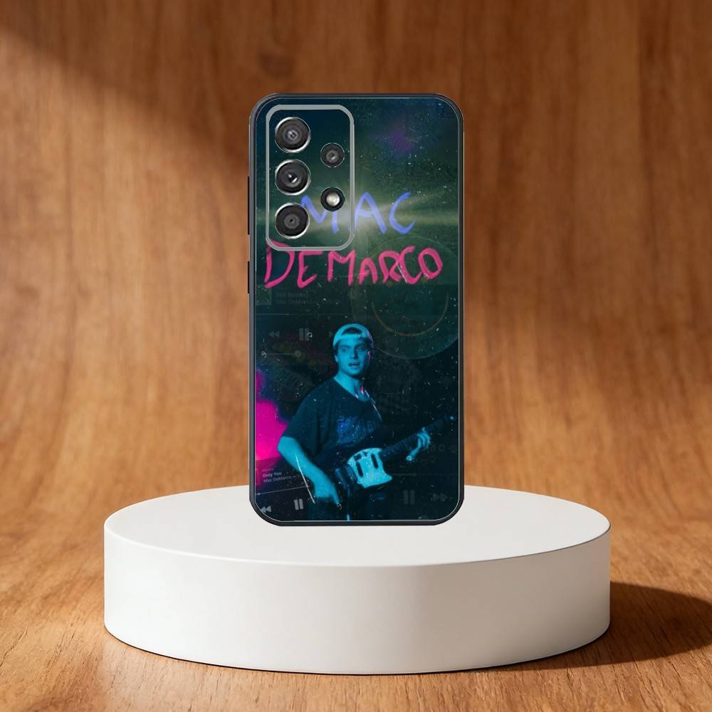 Mac D-DeMarco Singer Phone Case For Samsung S25,S24,S21,S22,S23,S30,Ultra,S20,Plus,Fe,Note,10,9,5G Black Cover
