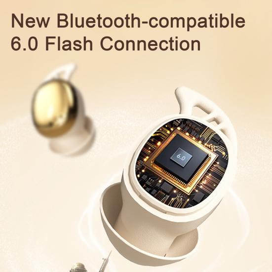 Bluetooth-compatible Wireless Earphones Low Latency IPX4 Waterproof Noise Reduction Sleep Earbuds Headphones