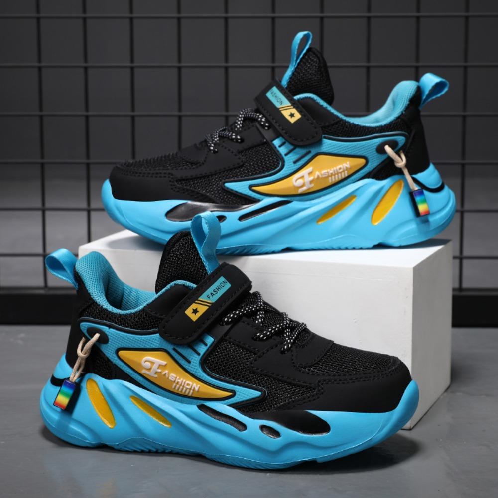 Детские кроссовки для мальчиков, сетчатые, спортивные, для бега, дышащие, нескользящие, для девочек, повседневные, для бега, для ходьбы, детские кроссовки