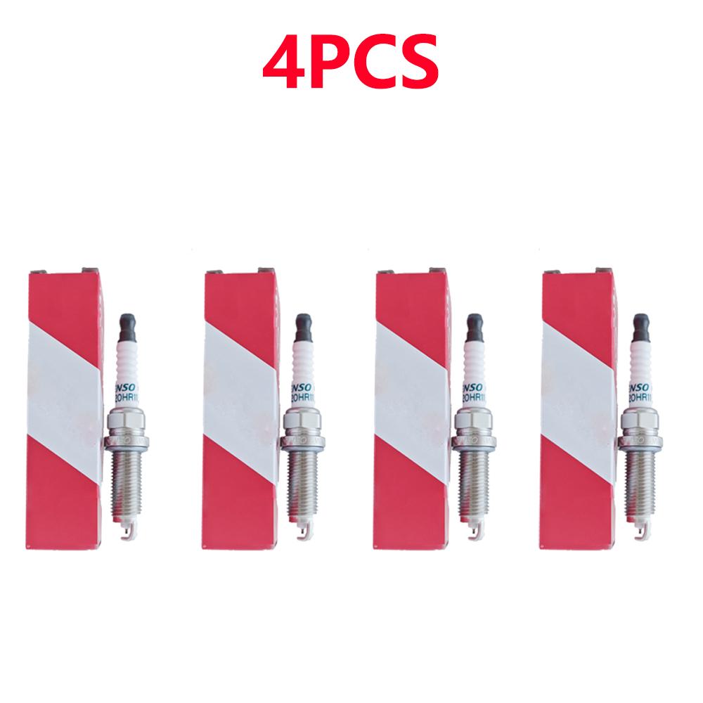 new 4/10pcs 90919-01253 SC20HR-11 Spark Plug For Toyota Corolla Prius Scion Lexus 9091901253 SC20HR 11 90919 01253 4PCS