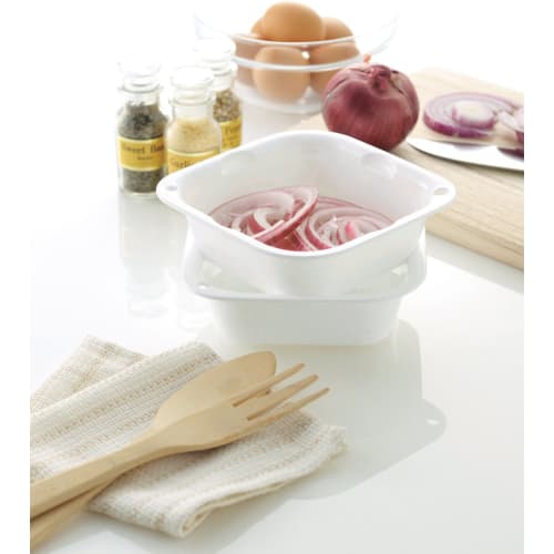 Richell Mint Blue Colander, 630ml, Sherry, Regular Size, Pack of 2, Antibacterial