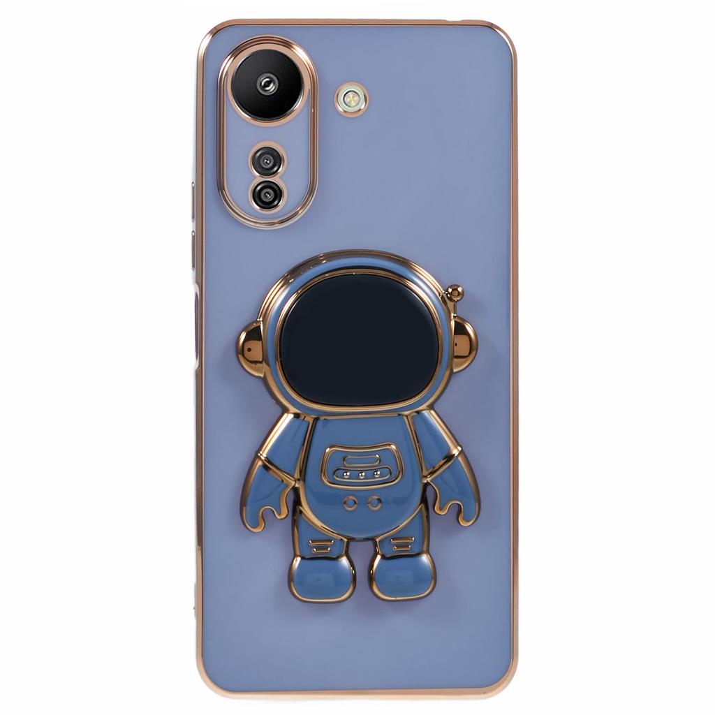 Für Xiaomi Redmi 13C 4G/Poco C65 4G Hülle Astronaut Versteckter Ständer TPU Weiche Handyhülle