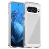 For Google Pixel 9/Pixel 9 Pro Clear Case TPU Frame Acrylic Back Phone Cover