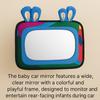 HD Wide-Angle Baby Car Rearview Mirror for Easy Installation and No Blind Spots