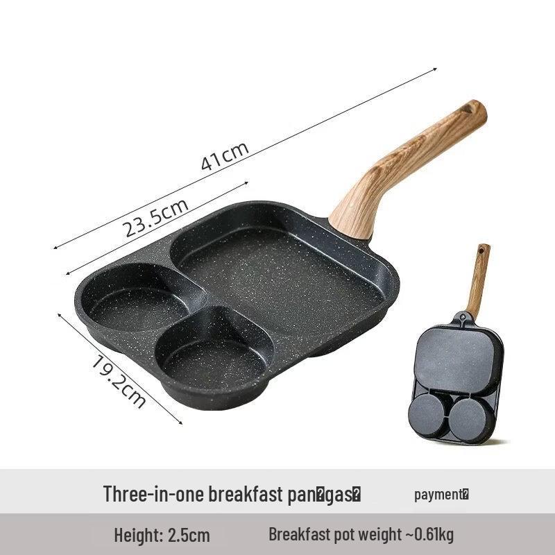 

ZISIZ Non-stick Breakfast & Steak Frying Pan