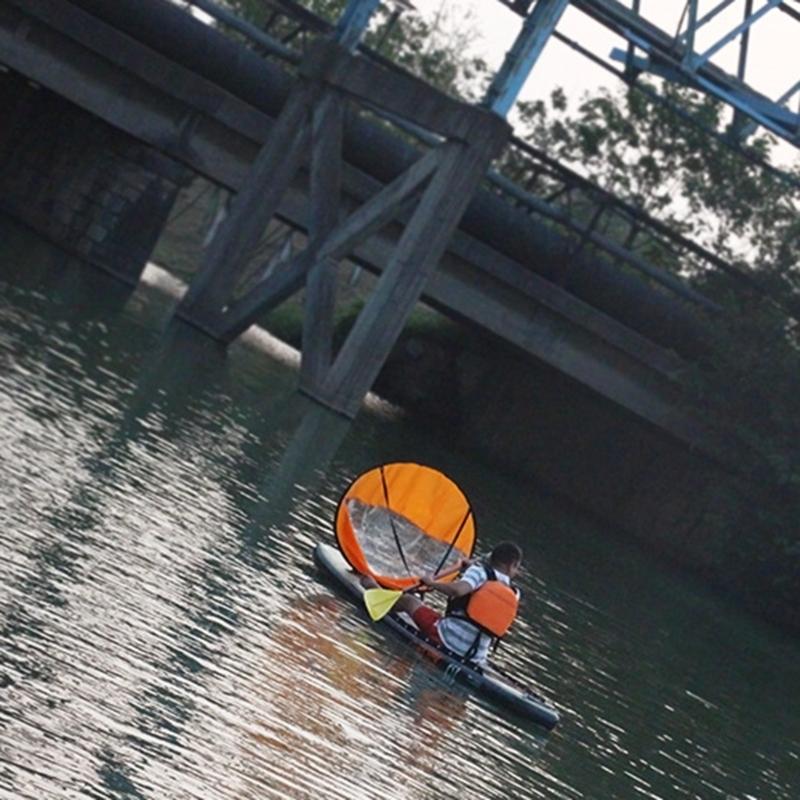 Kayak Downwinds Wind Sail Paddles Inflatable Boats Drifting Downwinds Sail for Casual Sailing Activity