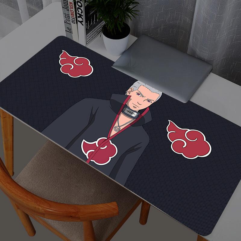 Naruto Mouse Pads Anime Gamer Gaming Accessories Varmilo Mouse Padss Keyboard PC Computer Desk Mat XXL Carpet Mousepad