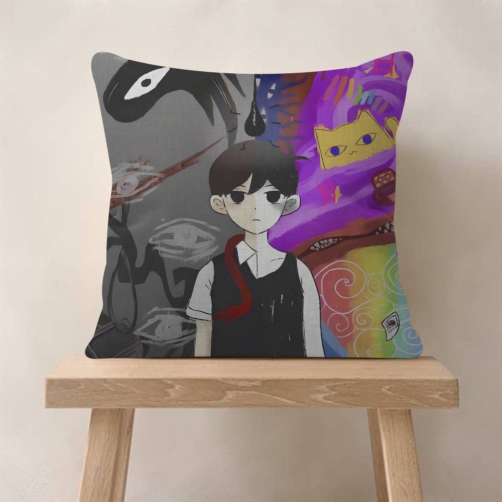 

Hot Game OOmori Cushion Cover Pillow Cover Decor Pillowcase Printed Cushion Case For Couch 30x30cm