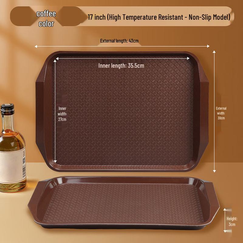 Jingbaodi Catering Plastic Non-slip Serving Tray