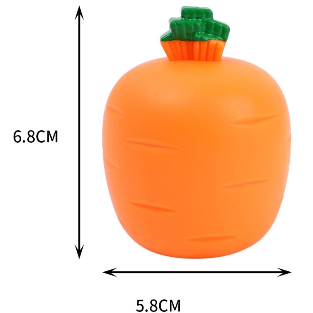 Carrot Rabbit Squeeze Toys Basket Stuffers Fidget Decompression Sensory Toy  Gift