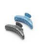 S'Secondo Crescent Hair Claw Clip_Greek Blue