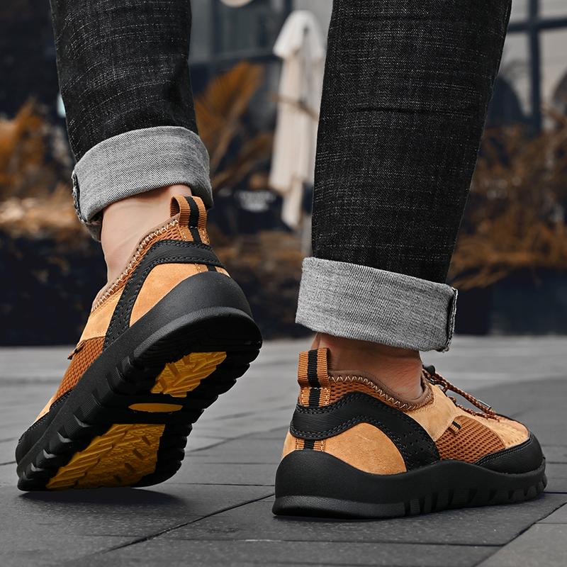 Pánské ležérní boty tenisky sandály léto