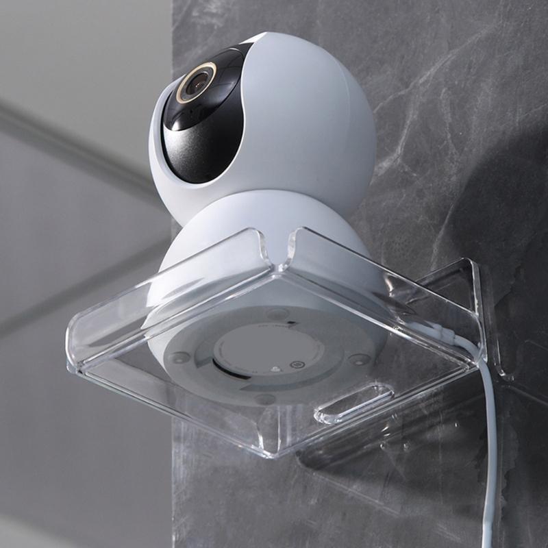 Efficient Wall-Mounted Bracket Acrylic Soap Support for Security Monitorings