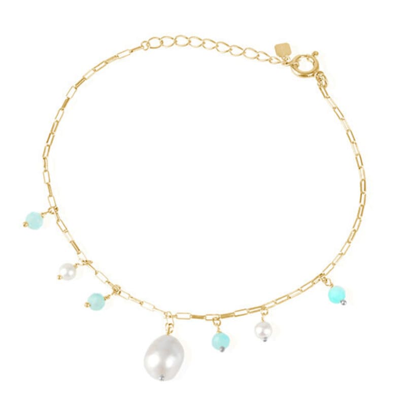 DOUZE Bonbon Baroque Pearl Bracelet