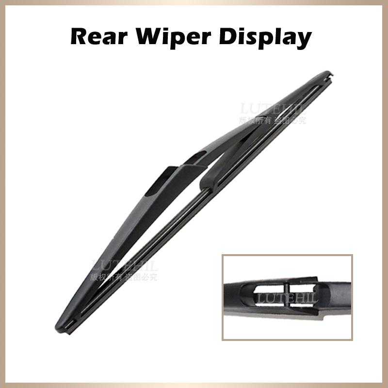 For Hyundai Kona 2017- 2018     Wiper Front & Rear Wiper Blades Windshield Windscreen Window 26"+16"+12"