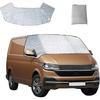RV Windscreen Cover Anti Frost Ice Dust Window Cover Sun Protection Motorhome Vans For VW T6 Transporter 2016-