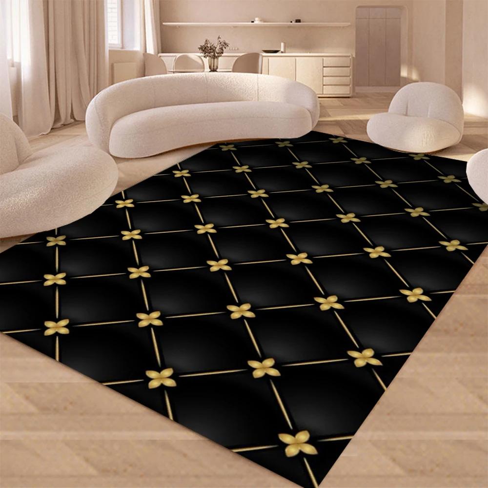 

Vento Preto Nórdico Carpet Decoração Da Casa Para Quarto Sala Corredor Carpets for Living Room Floor Mats Small Rugs for Bedroom 40x60cm