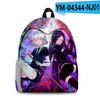Classic Novelty Land of the Lustrous student Bookbag Notebook Backpacks 3D Print Oxford Waterproof Boys/Girls Travel Backpacks
