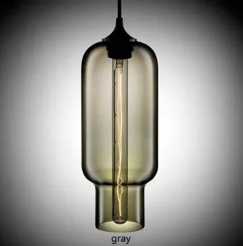 Modern Art Deco Hanging Colorful Glass Pendant Lamp For Restaurant Living Room Kitchen Bar Cafe Hanging Ceiling Light Fixture