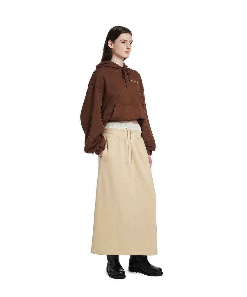 Trunk Project Double Waist Lounge Skirt_Yellow