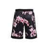 Under Armour Curry Versa Mesh Quick-Dry Floral Print Loose Sports Shorts Men Shorts Black 1366635-002