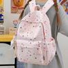 Schoolbag Korean Version of the Star-printed Backpack for Women's 1011 New Junior High School and High School Students Niche Ins Lightweight Student 