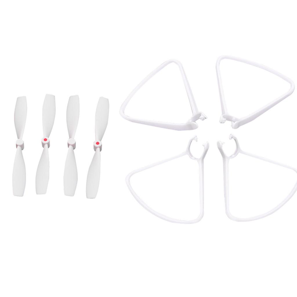 Prop Guards Propeller Guard 8Pcs for Xiaomi MITU Drone Protector Blade White