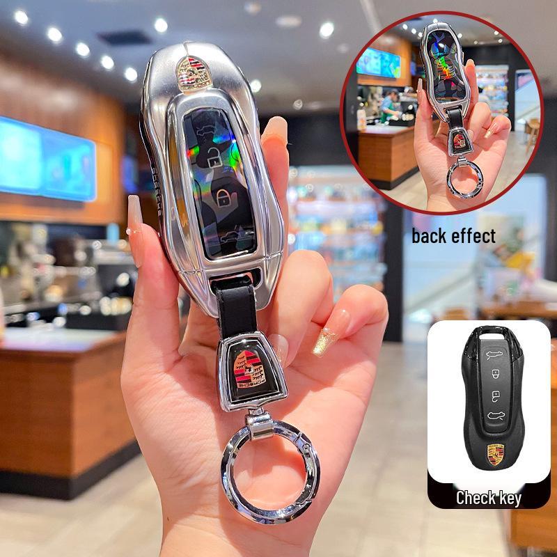 Porsche 24/25 Macan EV Turbo Kovový kryt klíče