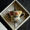 Year Of The Snake Flint Red Pure Hand-Painted Snake Walking Great Luck Tea Cup Gift Set