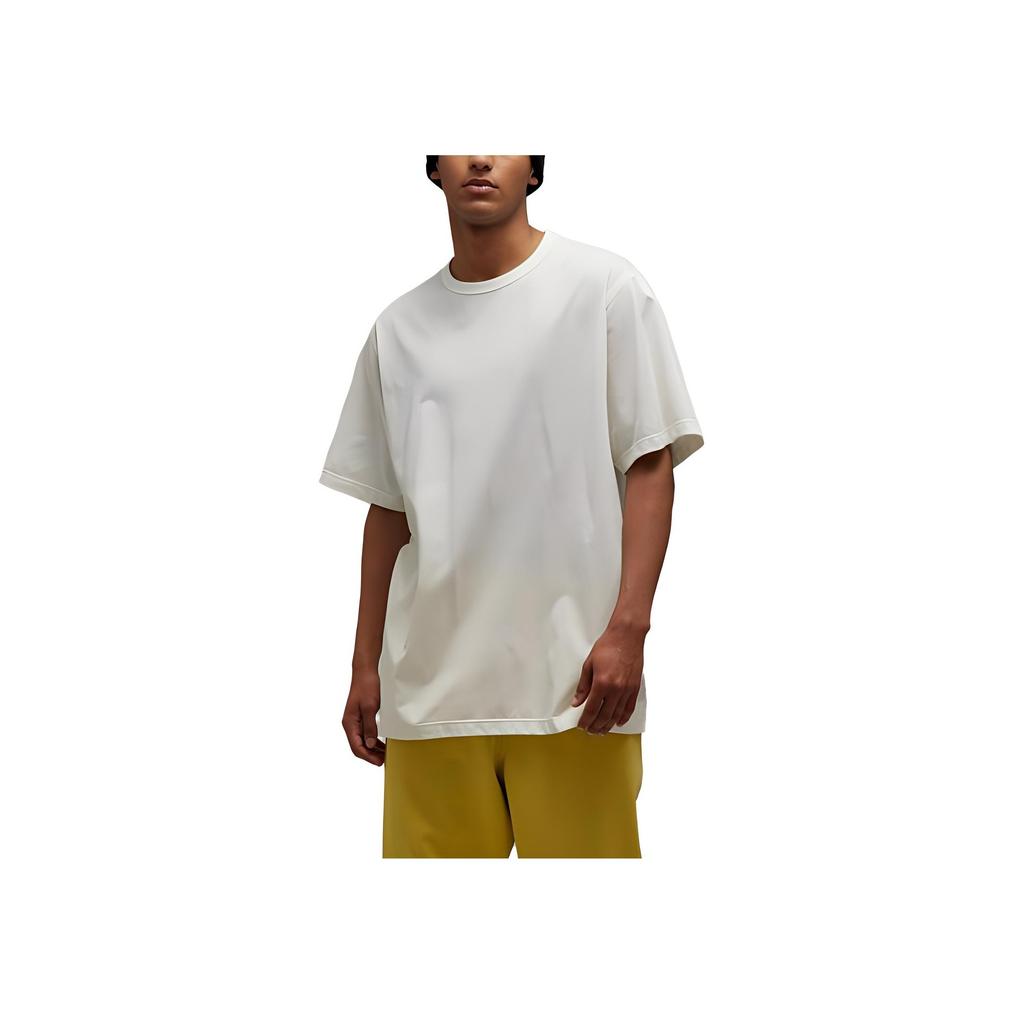 Y-3 FW23 Solid Color Casual Short Sleeve T-Shirt Unisex Tops White IQ1832