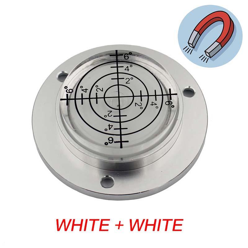 Mini vodováha kulatá bublinková vodováha Průměr 50 mm Výška 13 mm Magnetická Volitelná 1 KS