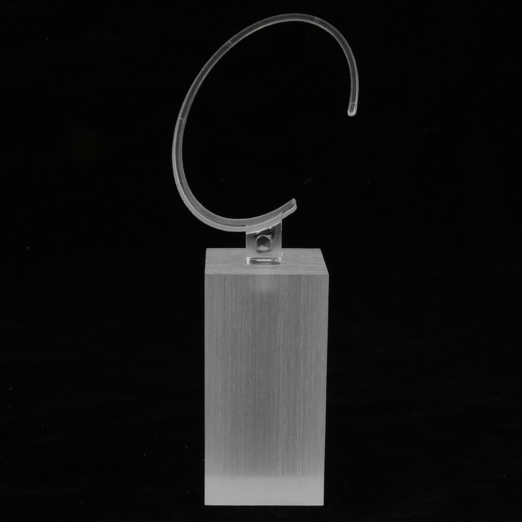 Acrylic Watch Display Stand Showcase Bracelet Display Holder 6cm White