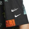 Nike Classic Comfortable Printed Short-Sleeve T-Shirt for Men in Black
