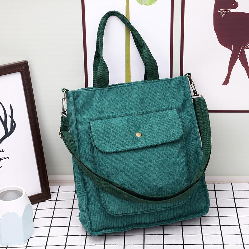 Simple Versatile Literary Large-capacity Shoulder Crossbody Bag